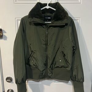 Fashion Nova Olive Bomber Jacket